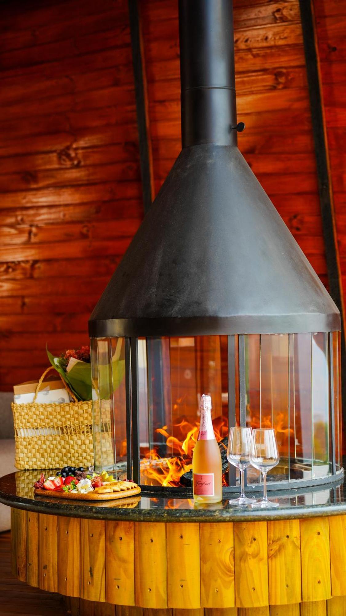 Chale Boutique Spa- Sauna Seca, Jacuzzi , Rede Suspensa Chalé *