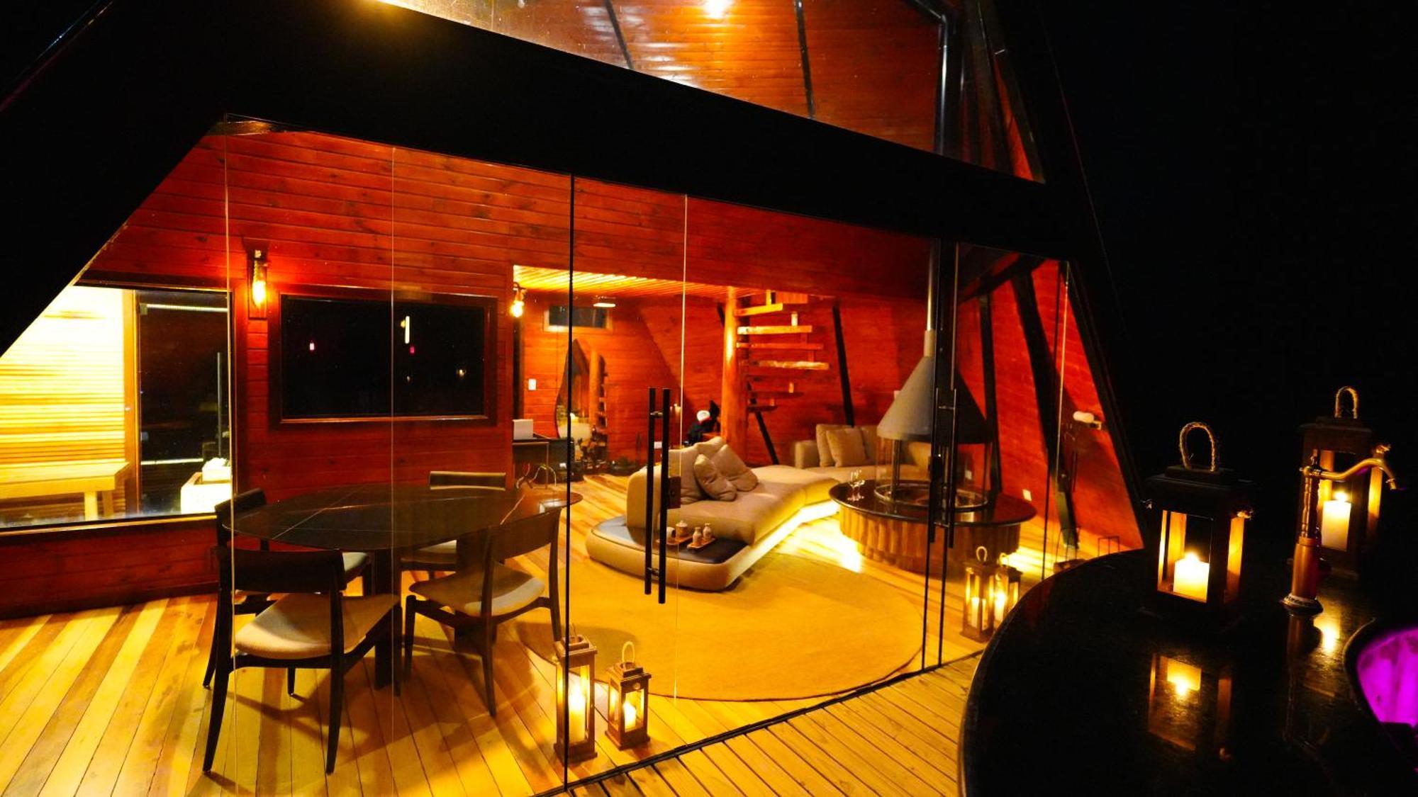 Chale Boutique Spa- Sauna Seca, Jacuzzi , Rede Suspensa * Campos do Jordão