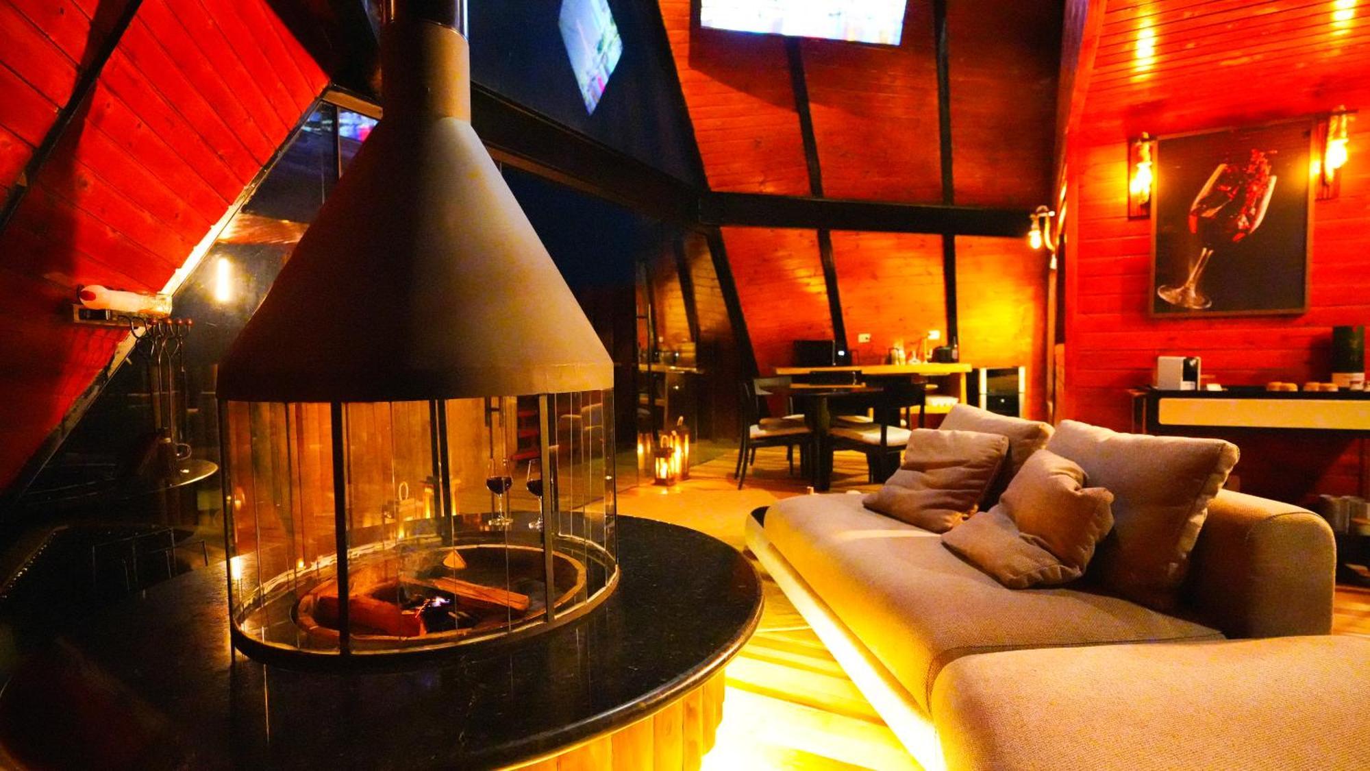 Chale Boutique Spa- Sauna Seca, Jacuzzi , Rede Suspensa *